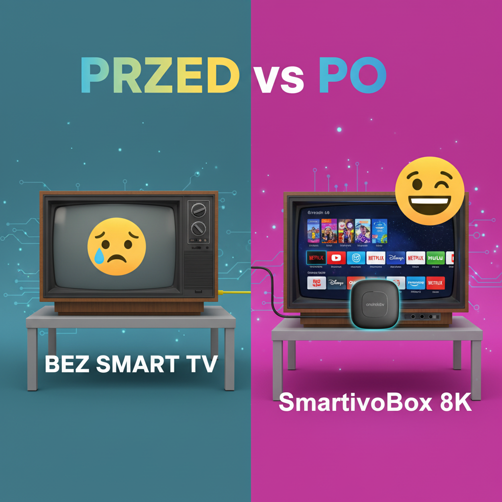 Porównanie przed i po z prawdziwym produktem